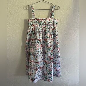 Janie and Jack White Floral Kids Dress